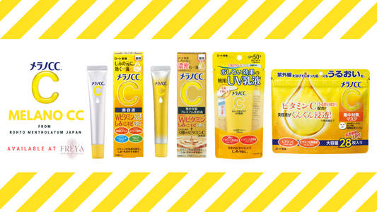 Rohto's Melano CC Skincare Line - FREYA Asian Beauty Secret