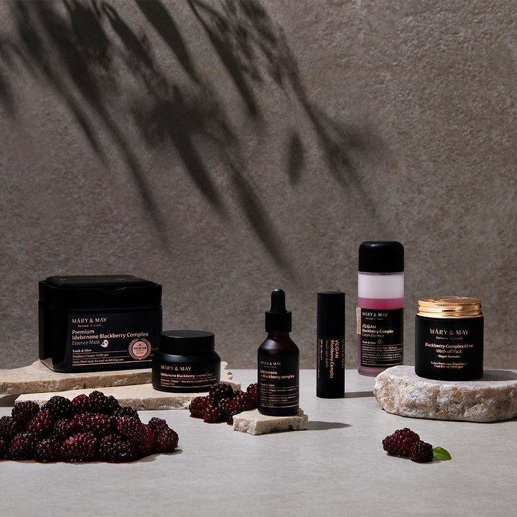 MARY & MAY Idebenone + Blackberry Intensive Cream (70g) | Korean skincare | FREYA - Asian Beauty Secret