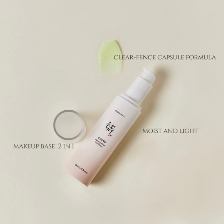 BEAUTY OF JOSEON Ginseng Moist Sun Serum SPF 50+ PA++++ (50ml) | Korean skincare | FREYA - Asian Beauty Secret