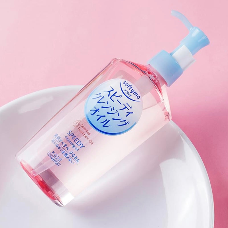 KOSE Softymo Speedy Cleansing Oil (230ml) | Japanese skincare | FREYA - Asian Beauty Secret