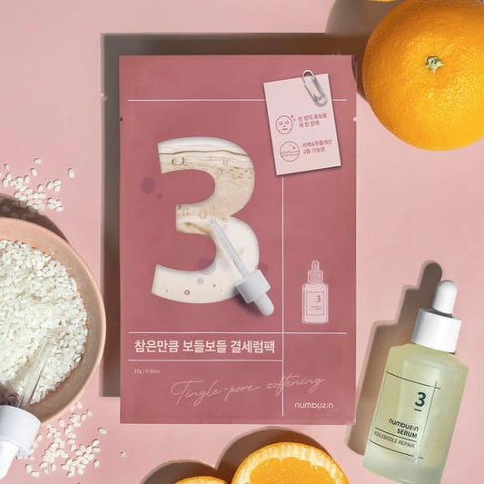 NUMBUZIN No.3 Tingle-Pore Softening Sheet Mask | Korean skincare | FREYA - Asian Beauty Secret