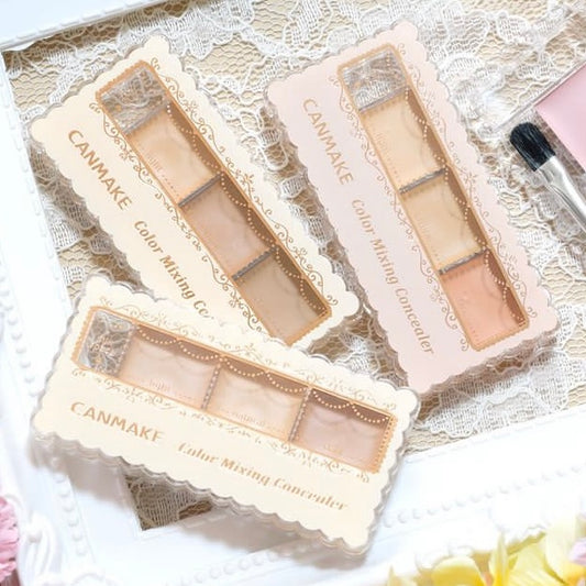 CANMAKE Color Mixing Concealer SPF50+ PA++++ | Japanese makeup | FREYA - Asian Beauty Secret