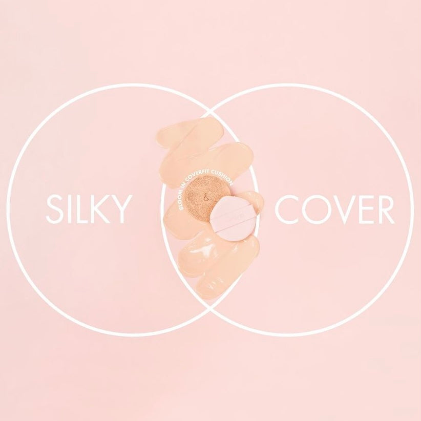 ROMAND Bloom In Coverfit Cushion SPF40 PA++ (15g) | Korean makeup | FREYA - Asian Beauty Secret