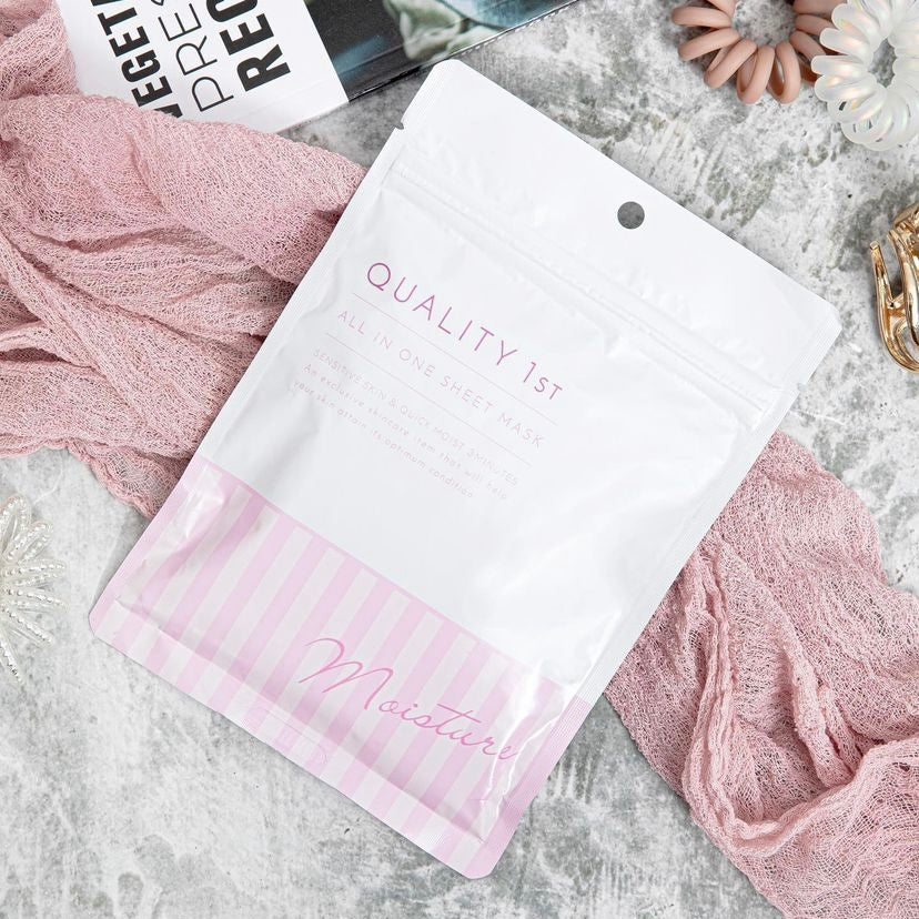 QUALITY 1ST All In One Sheet Mask Moist EX2 | Japanese skincare | FREYA - Asian Beauty Secret