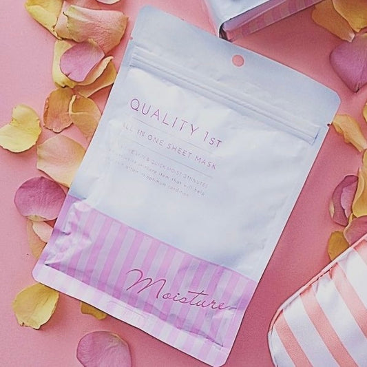 QUALITY 1ST All In One Sheet Mask Moist EX2 | Japanese skincare | FREYA - Asian Beauty Secret
