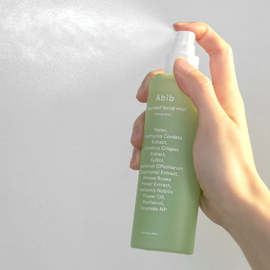 ABIB Heartleaf Facial Mist : Calming Spray Set (150ml+150ml refill) | Korean skincare | FREYA - Asian Beauty Secret