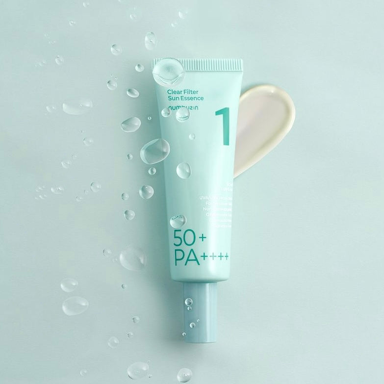NUMBUZIN No.1 Clear Filter Sun Essence SPF50+ PA++++ (50ml) | Korean skincare | FREYA - Asian Beauty Secret