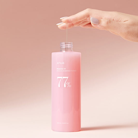 ANUA Peach 77 Niacin Essence Toner (250ml) | Korean skincare | FREYA - Asian Beauty Secret