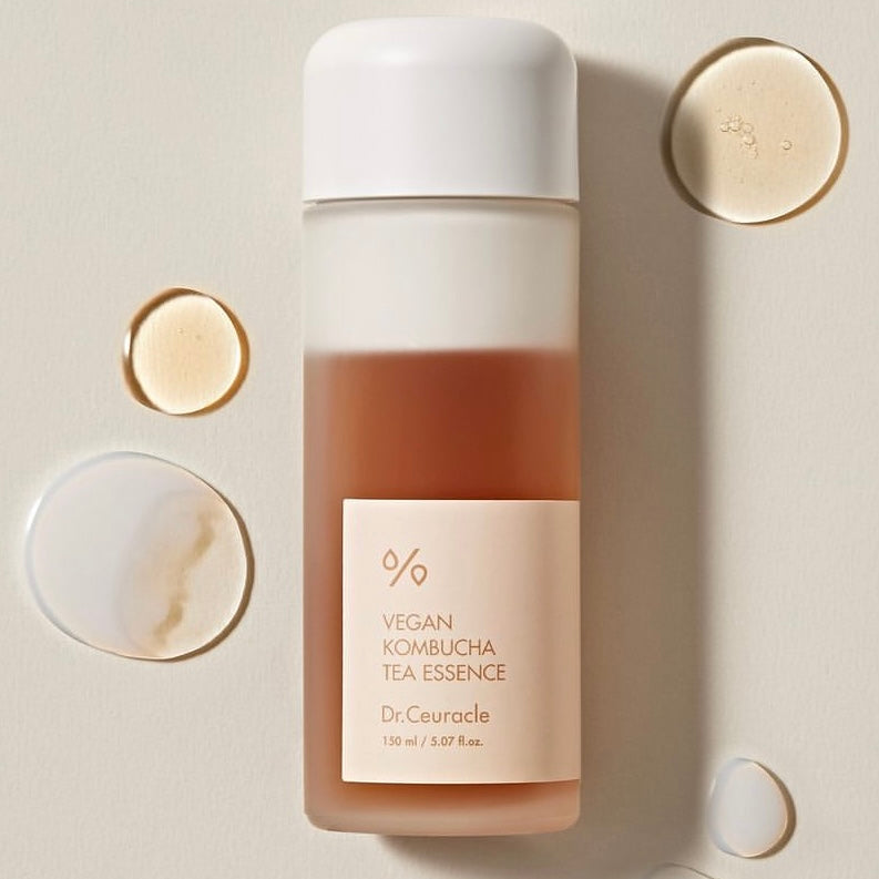 DR CEURACLE Vegan Kombucha Tea Essence (150ml) | Korean skincare | FREYA - Asian Beauty Secret