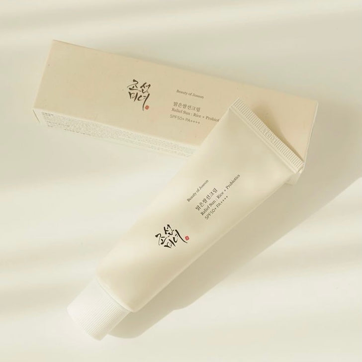 BEAUTY OF JOSEON Relief Sun : Rice + Probiotics SPF50+ PA++++ (50ml) | Korean skincare | FREYA - Asian Beauty Secret