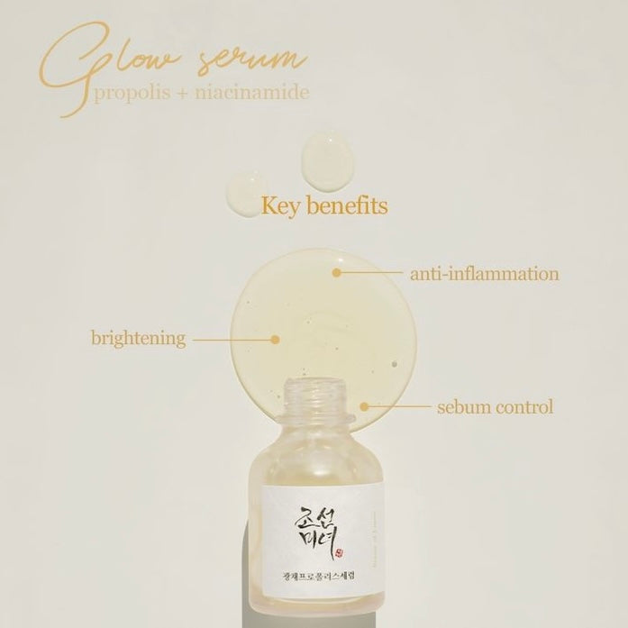 BEAUTY OF JOSEON Glow Serum : Propolis + Niacinamide (30ml) | Korean skincare | FREYA - Asian Beauty Secret
