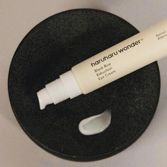 HARUHARU WONDER Black Rice Bakuchiol Eye Cream (20ml) | Korean skincare | FREYA - Asian Beauty Secret