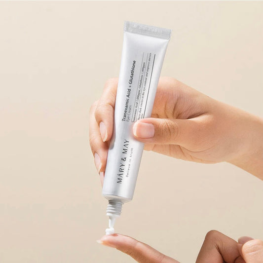 MARY & MAY Tranexamic Acid + Glutathion Eye Cream (30ml) | Korean skincare | FREYA - Asian Beauty Secret