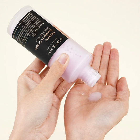 MARY & MAY Vegan Blackberry Complex Cream Essence (140ml) | Korean skincare | FREYA - Asian Beauty Secret