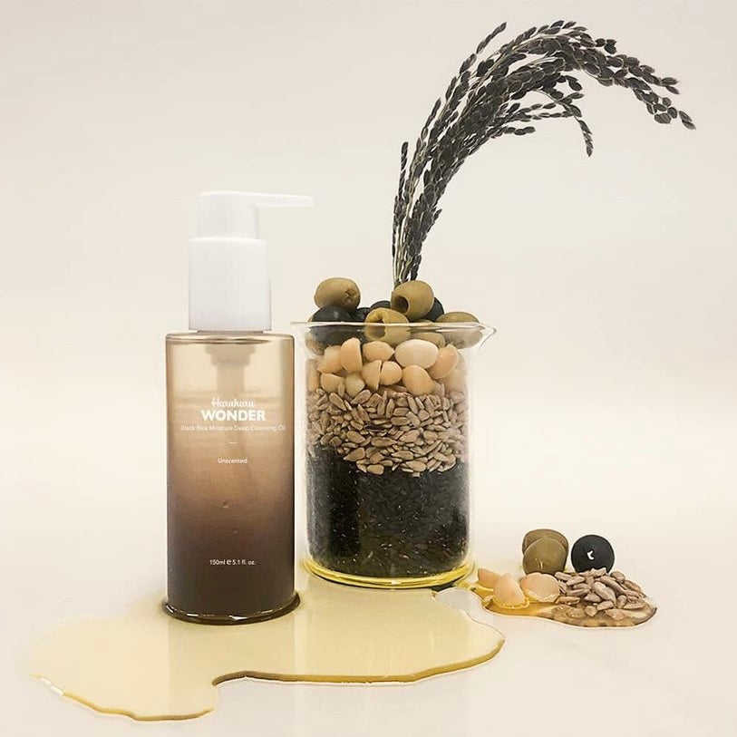 HARUHARU WONDER Black Rice Moisture Deep Cleansing Oil (150 ml) | Korean skincare | FREYA - Asian Beauty Secret