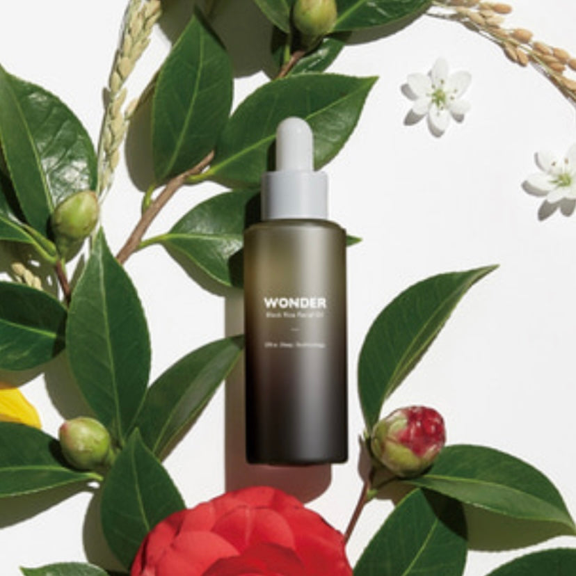 HARUHARU WONDER Black Rice Facial Oil (30ml) | Korean skincare | FREYA - Asian Beauty Secret