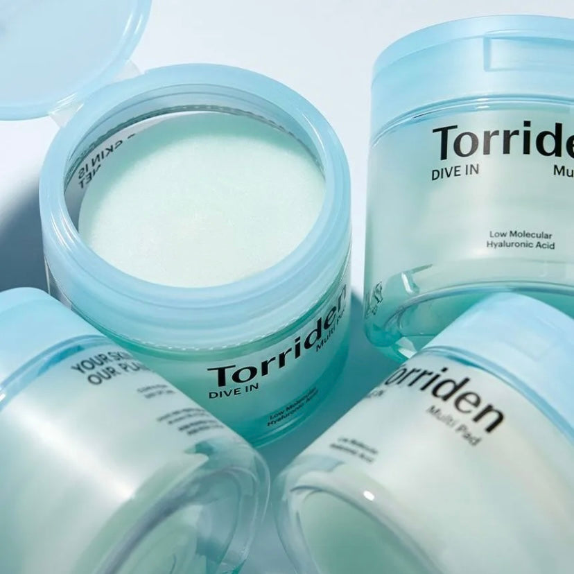 TORRIDEN DIVE-IN Low Molecular Hyaluronic Acid Multi Pad (80pcs) | Korean skincare | FREYA - Asian Beauty Secret