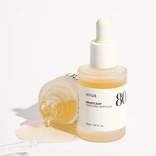 ANUA Heartleaf 80% Soothing Ampoule (30ml) | Korean skincare | FREYA - Asian Beauty Secret