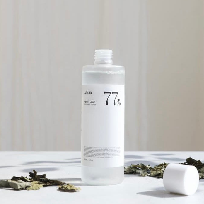 ANUA Heartleaf 77% Soothing Toner (250ml) | Korean skincare | FREYA - Asian Beauty Secret