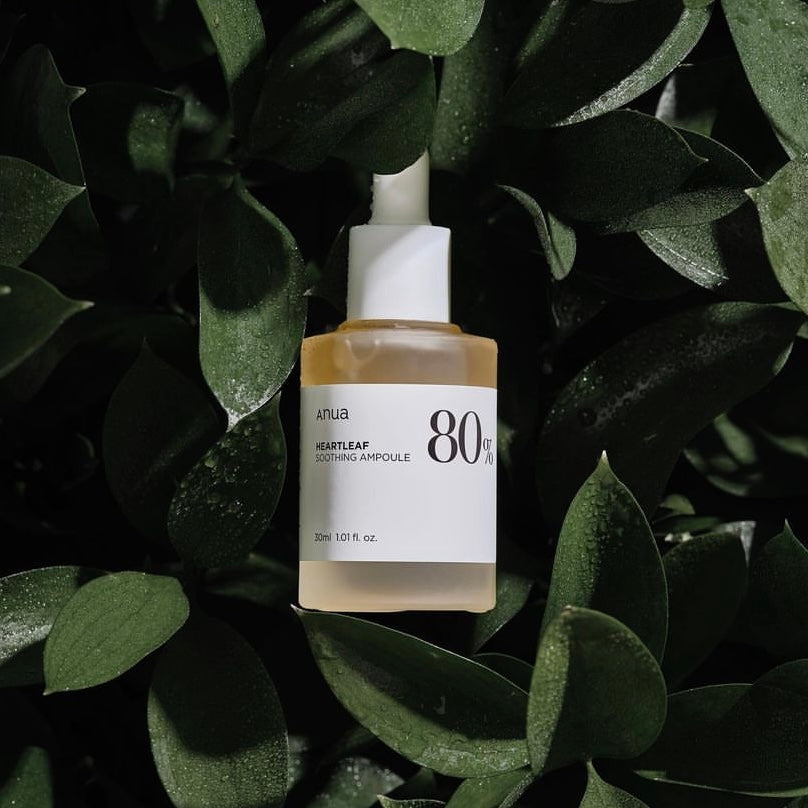 ANUA Heartleaf 80% Soothing Ampoule (30ml) | Korean skincare | FREYA - Asian Beauty Secret