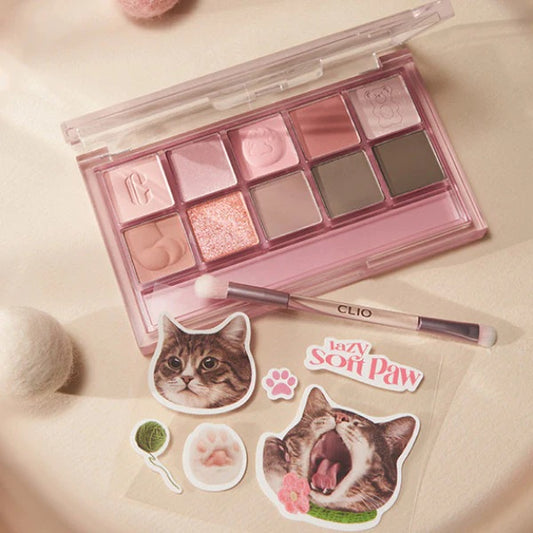 CLIO Pro Eye Palette - Koshort In Seoul Limited Edition (#20 Lazy Soft Paw) | Korean makeup | FREYA - Asian Beauty Secret