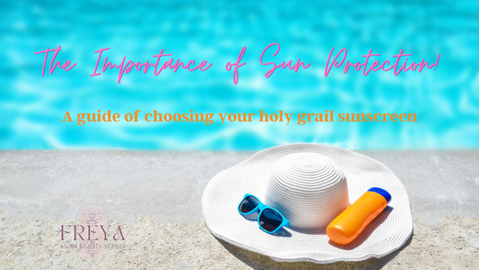 The Importance of Sun Protection : A guide of choosing your holy grail sunscreen | FREYA - Asian Beauty Secret, the UK based K-Beauty & J-Beauty online store
