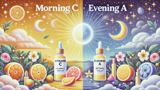 Morning C Evening A skincare recommendation | FREYA - Asian Beauty Secret