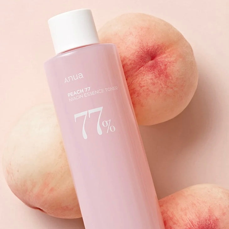 ANUA Peach 77 Niacin Essence Toner (250ml) | Korean skincare | FREYA - Asian Beauty Secret