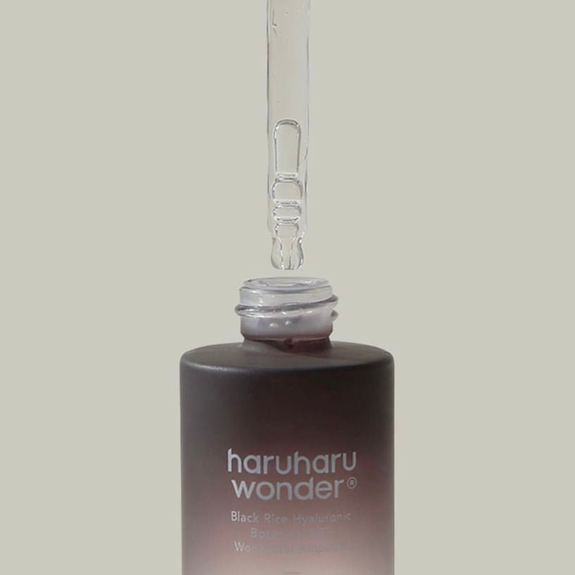 HARUHARU WONDER Black Rice Hyaluronic Botanical 2GF Wonderful Ampoule (30ml) | Korean skincare | FREYA - Asian Beauty Secret