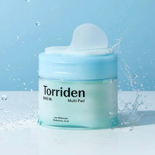 TORRIDEN DIVE-IN Low Molecular Hyaluronic Acid Multi Pad (80pcs) | Korean skincare | FREYA - Asian Beauty Secret