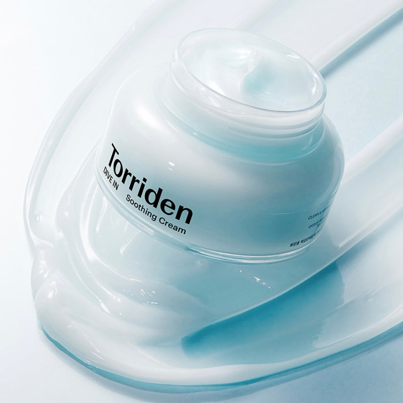 TORRIDEN DIVE-IN Low Molecular Hyaluronic Acid Soothing Cream (100ml) | Korean skincare | FREYA - Asian Beauty Secret