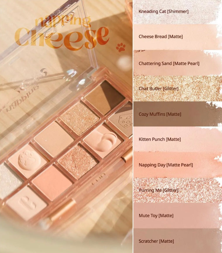CLIO Pro Eye Palette - Koshort In Seoul Limited Edition (#19 Napping Cheese) | Korean makeup | FREYA - Asian Beauty Secret